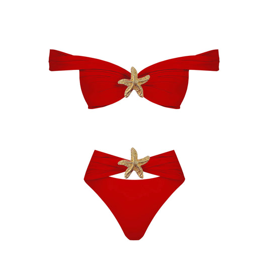 סט ביקיני וחצאית תואמת- רון