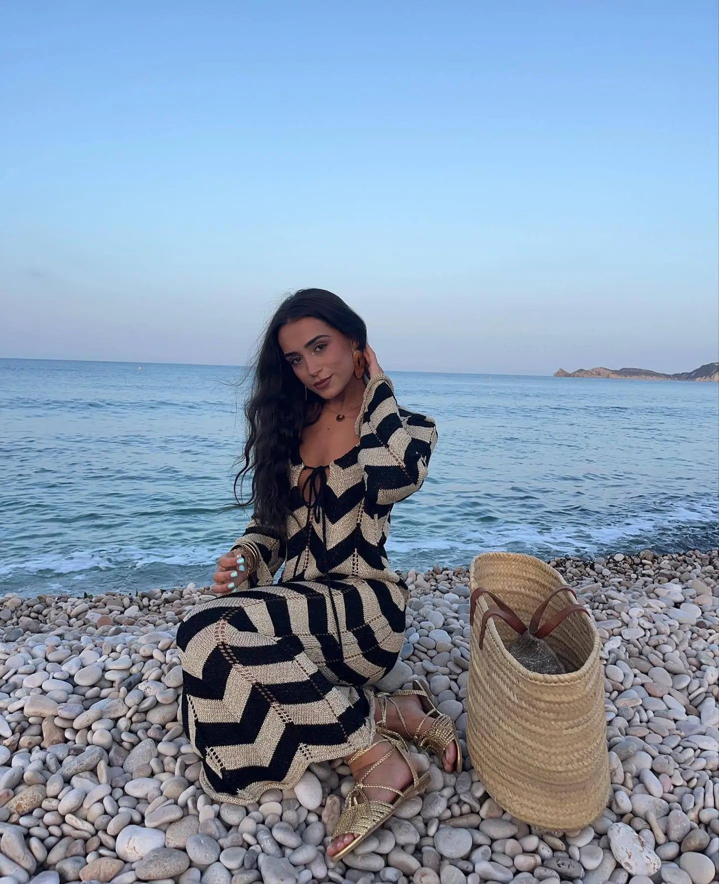 שמלת חוף- לורין