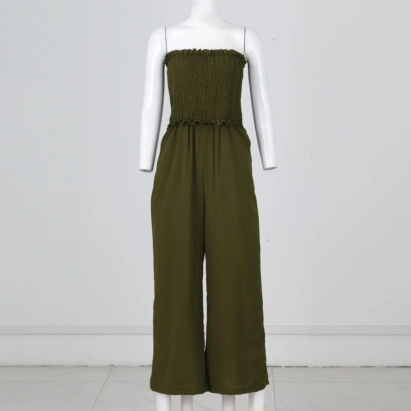 Dhruv אוברול סטרפלס קייצי