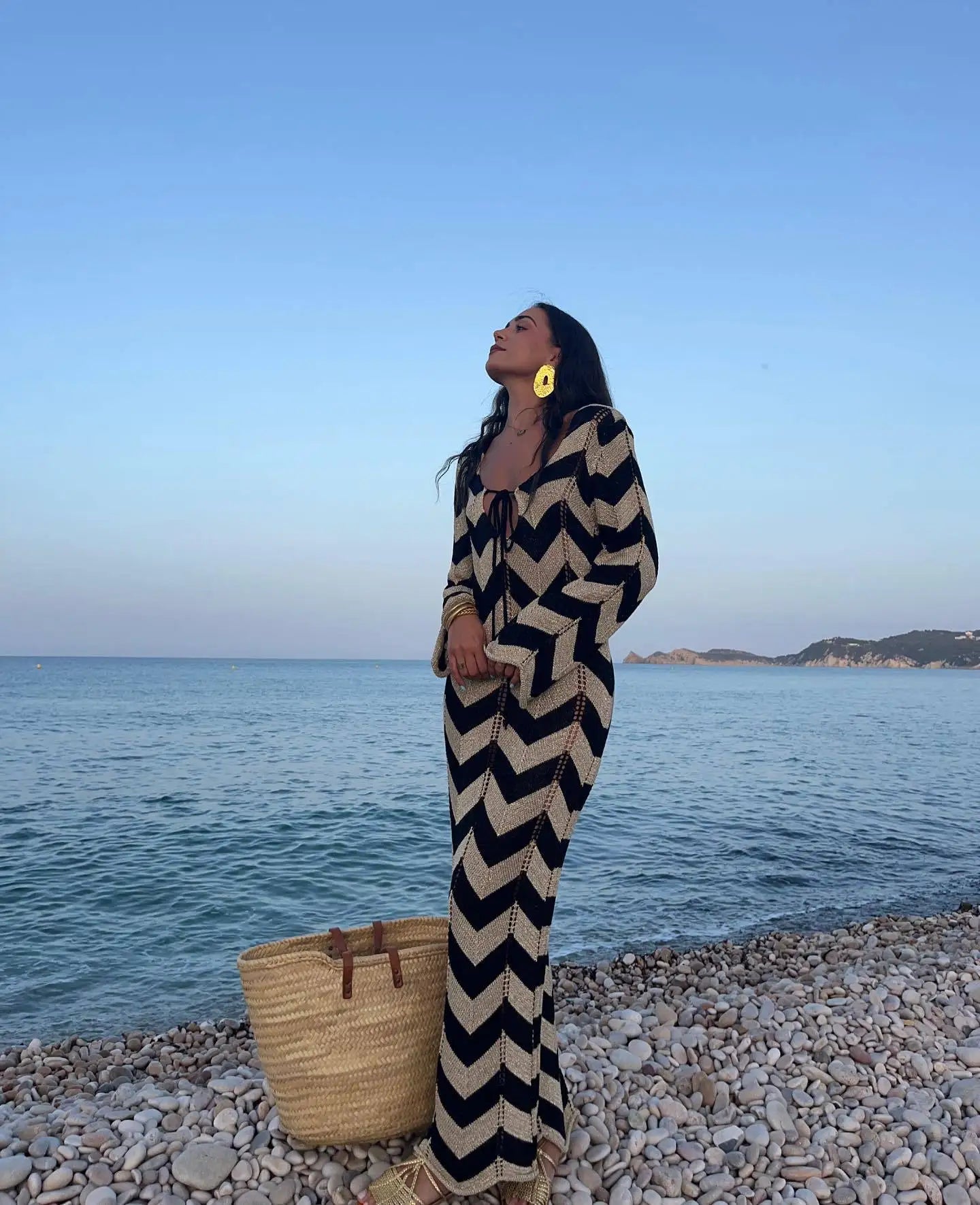 שמלת חוף- לורין