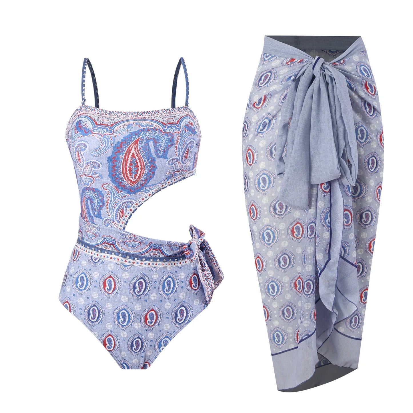 סט בגד ים וחצאית תואמת- טיילור