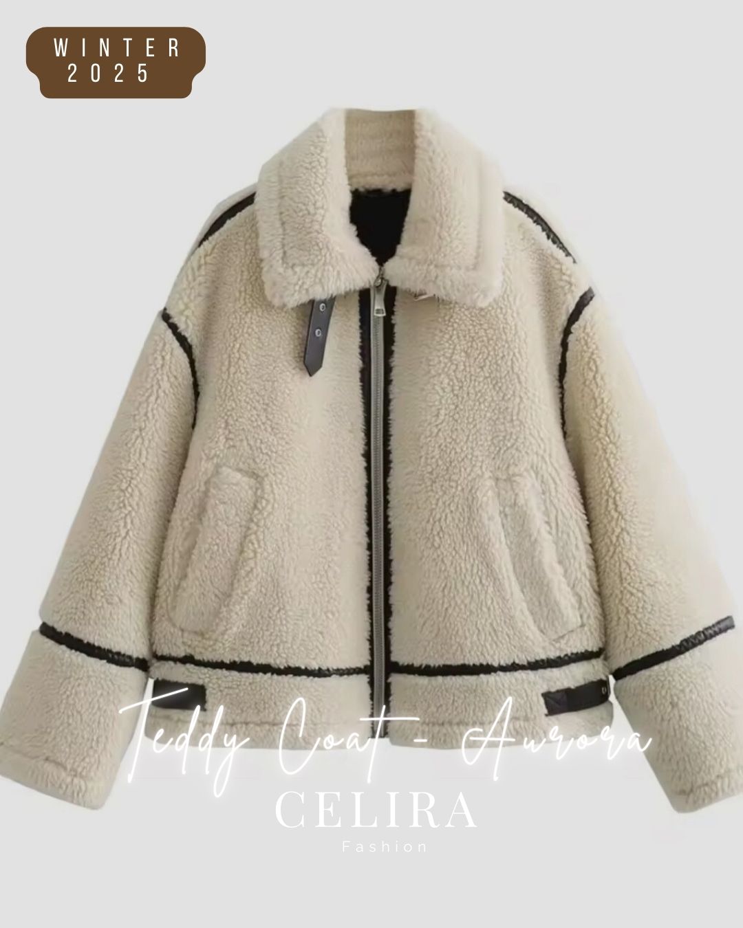 מעיל טדי - אורורה