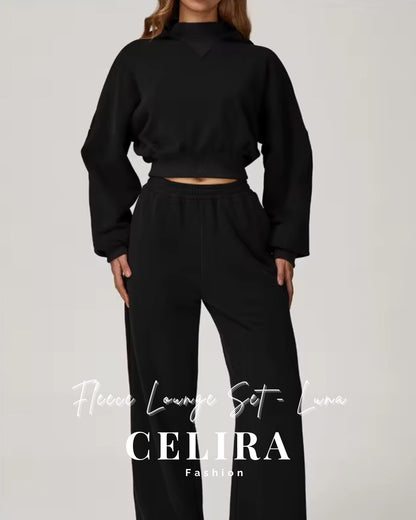 סט פליז חורפי לונה