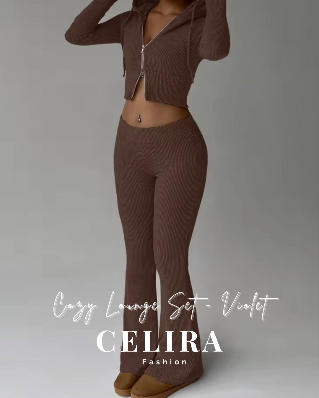 סט חורף ויולט