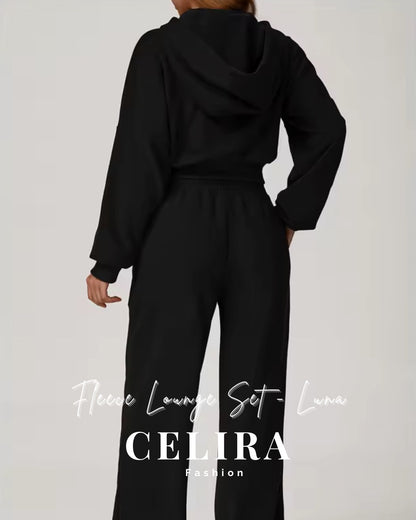 סט פליז חורפי לונה