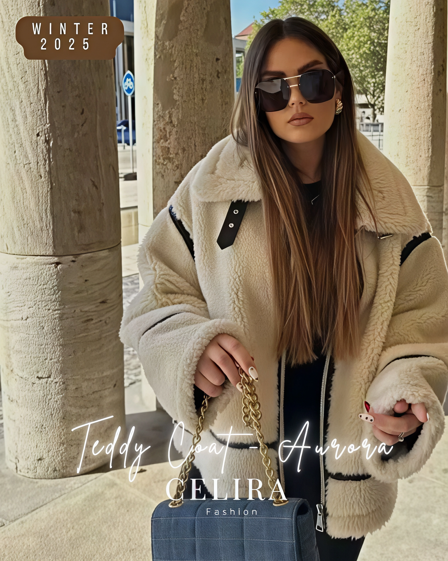 מעיל טדי - אורורה