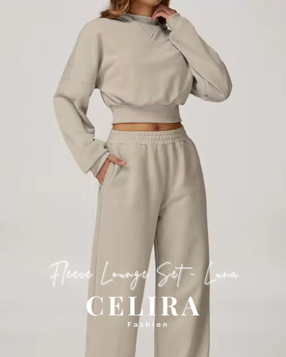 סט פליז חורפי לונה