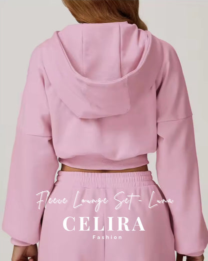 סט פליז חורפי לונה