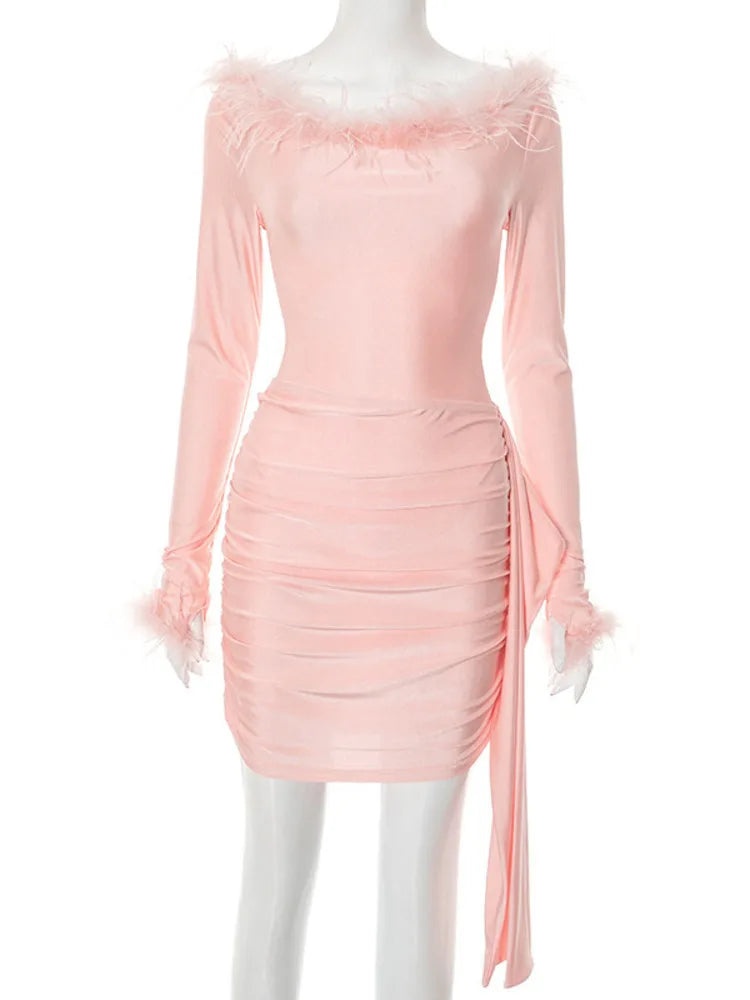 שמלת מיני דגם אליסון