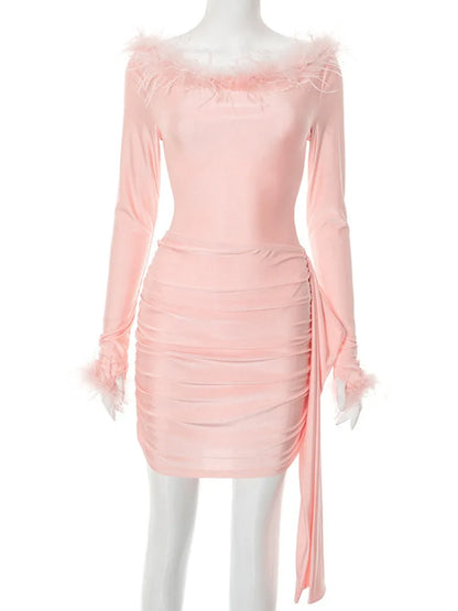 שמלת מיני דגם אליסון