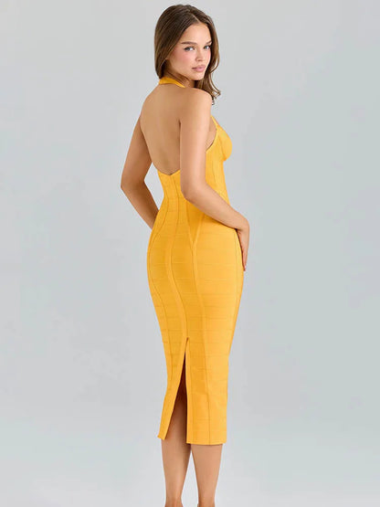 שמלת מידי אלגנטית דגם מייסי