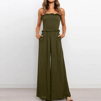 Dhruv אוברול סטרפלס קייצי