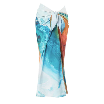 בגד ים שלם וחצאית תואמת- נטע