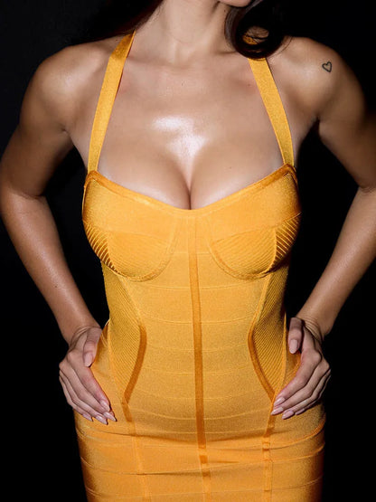 שמלת מידי אלגנטית דגם מייסי