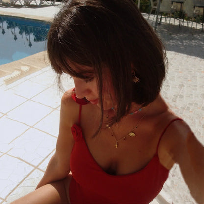 בגד ים שלם וחצאית תואמת- סלינה