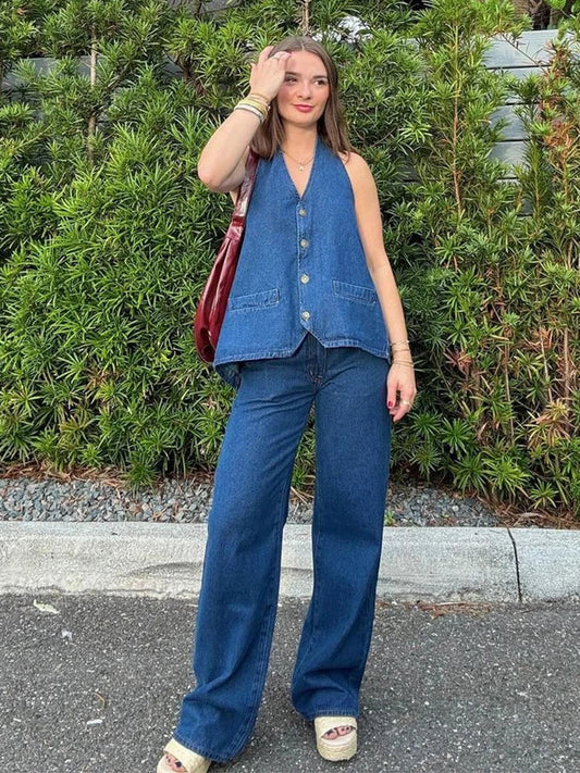 חליפת גינס וסט-ים