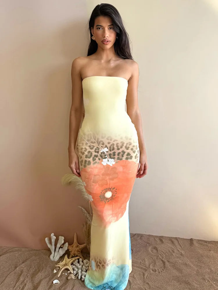 שמלת מקסי דגם סנדי