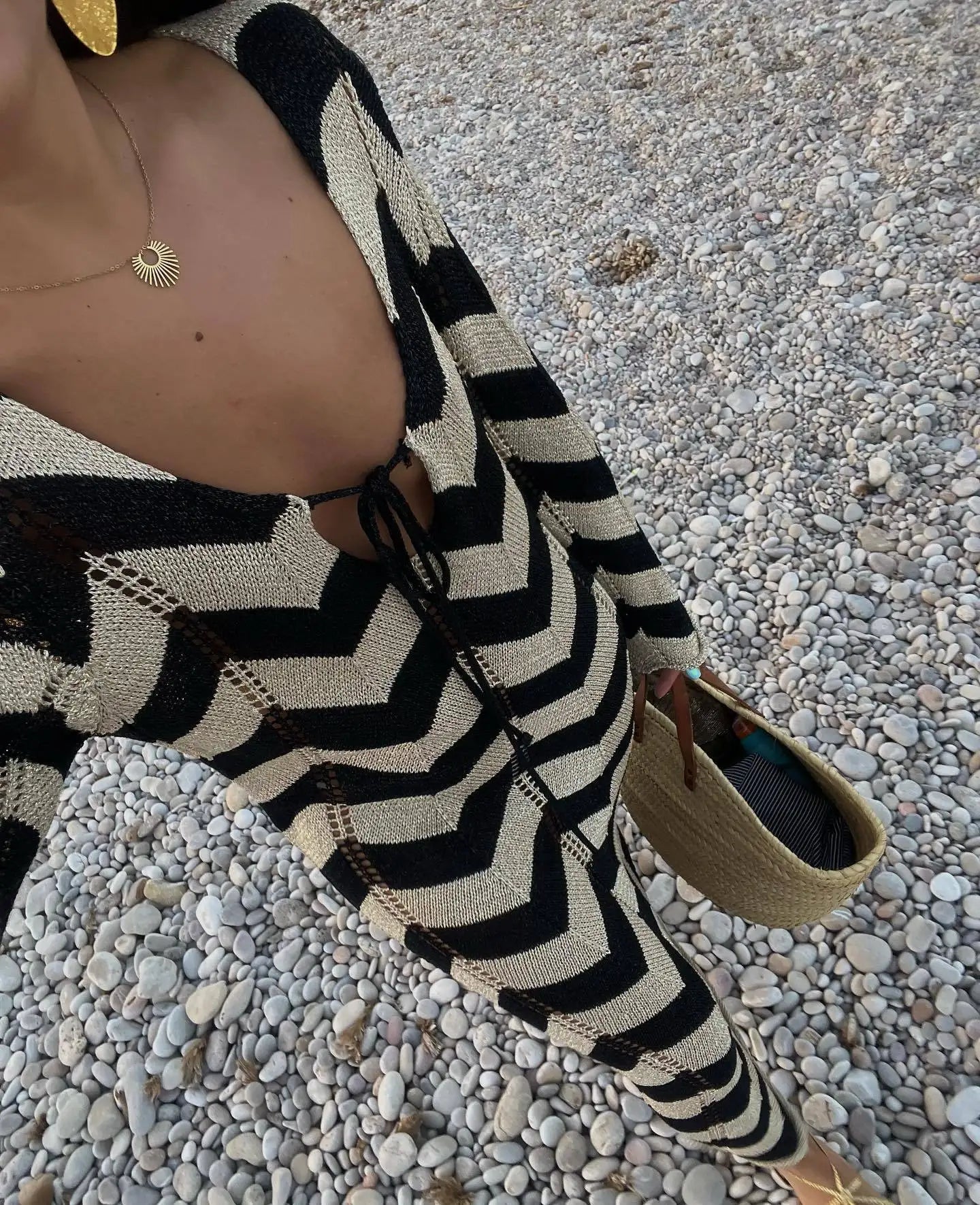 שמלת חוף- לורין